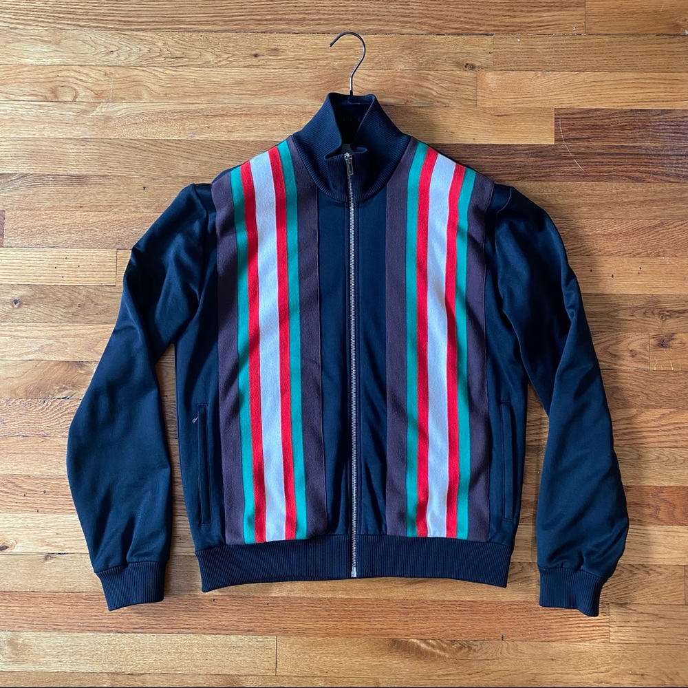 Gucci Jersey Zip Up Jacket Size M